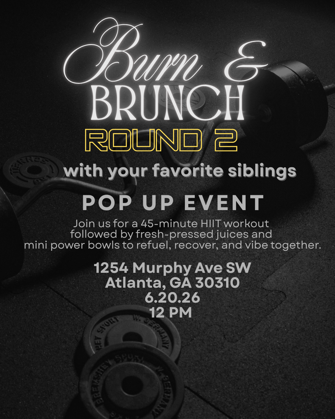 Burn & Brunch Round 2